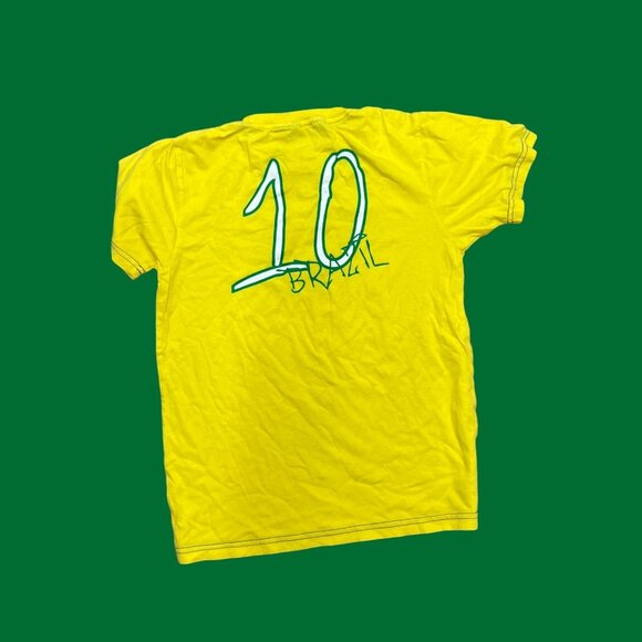 Nike Brazil Yellow & Green Jacket & T-Shirt Combo - Picture 8 of 8